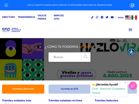 'guanajuato.gob.mx' screenshot