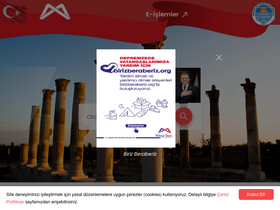 'mersin.bel.tr' screenshot