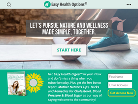 'easyhealthoptions.com' screenshot