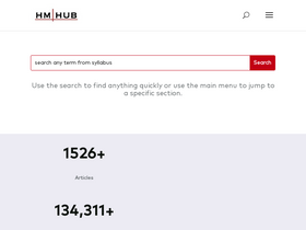 'hmhub.in' screenshot