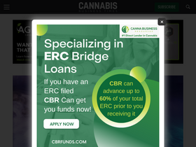 'cannabisbusinesstimes.com' screenshot