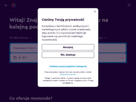 'momondo.pl' screenshot