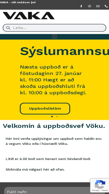 vakauppbod.is