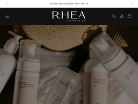 rheacollective.ca homepage screenshot