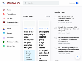 'genzaitv.com' screenshot