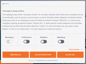 'archirodon.net' screenshot