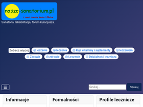 'nasze-sanatorium.pl' screenshot