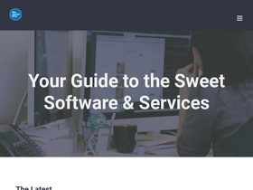 'thesweetbits.com' screenshot