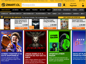 'zmart.cl' screenshot