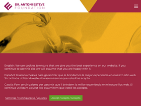 'esteve.org' screenshot