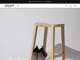 croftshoes.com.au homepage screenshot