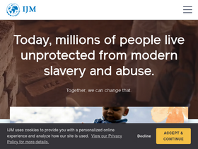 'ijm.org' screenshot