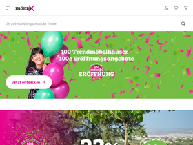 'moemax.at' screenshot