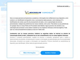 'viamichelin.pt' screenshot