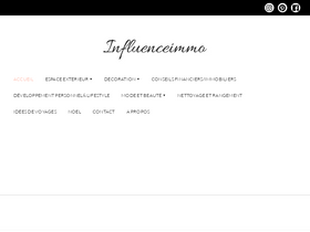 'influenceimmo.com' screenshot