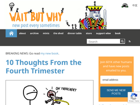 'waitbutwhy.com' screenshot