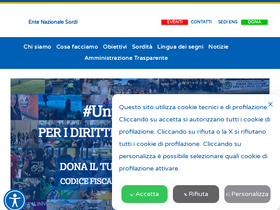 'svilupposito.ens.it' screenshot