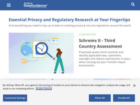 'dataguidance.com' screenshot