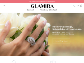 'glamira.ch' screenshot