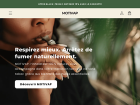 Motivap website screenshot