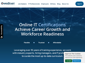 'quickstart.com' screenshot