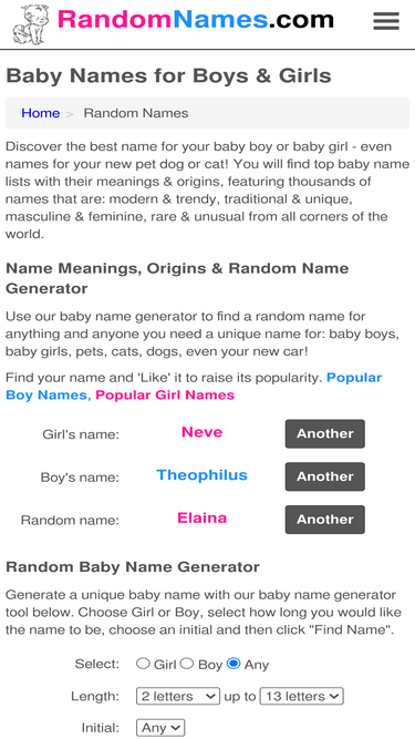 randomnames.com