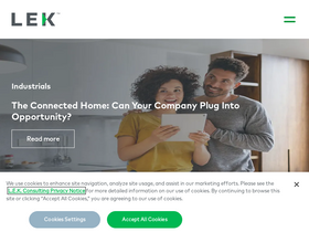 'lek.com' screenshot