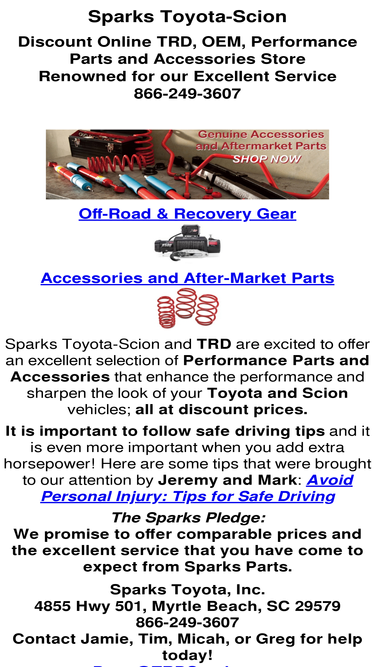 trdsparks.com