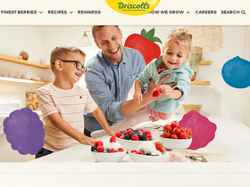 'driscolls.com' screenshot