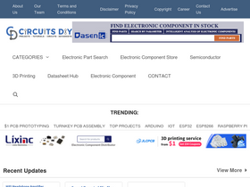 'circuits-diy.com' screenshot