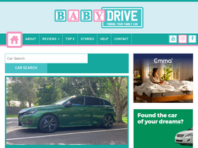 'babydrive.com.au' screenshot