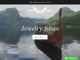 proudraven.com homepage screenshot