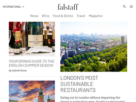 'falstaff.com' screenshot