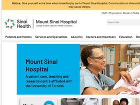 'eportal.mountsinai.ca' screenshot