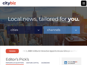 'citybiz.co' screenshot