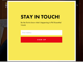 'philrosenthalworld.com' screenshot