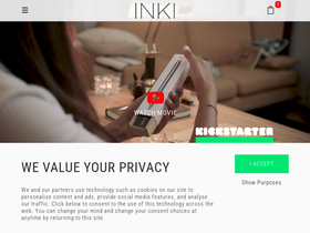 inkipen.com homepage screenshot