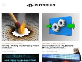 'putorius.net' screenshot