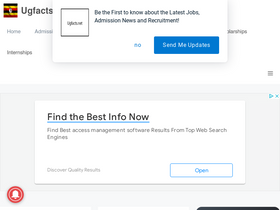'ugfacts.net' screenshot