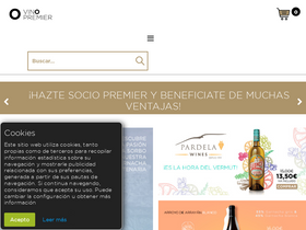 'vinopremier.com' screenshot