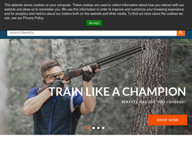 'beretta.com' screenshot