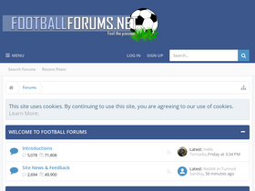 'footballforums.net' screenshot