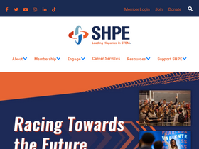 'careercenter.shpe.org' screenshot