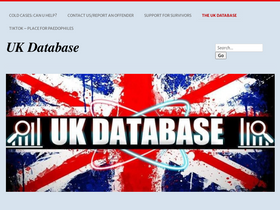 'uk-database.org' screenshot