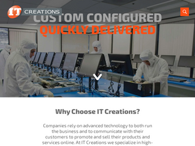 'itcreations.com' screenshot
