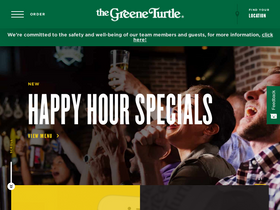 'thegreeneturtle.com' screenshot