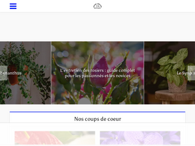 'quandarrosermaplante.com' screenshot