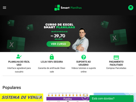 'smartplanilhas.com.br' screenshot