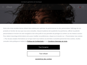 'etam.com' screenshot