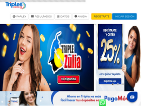 'triples.bet' screenshot